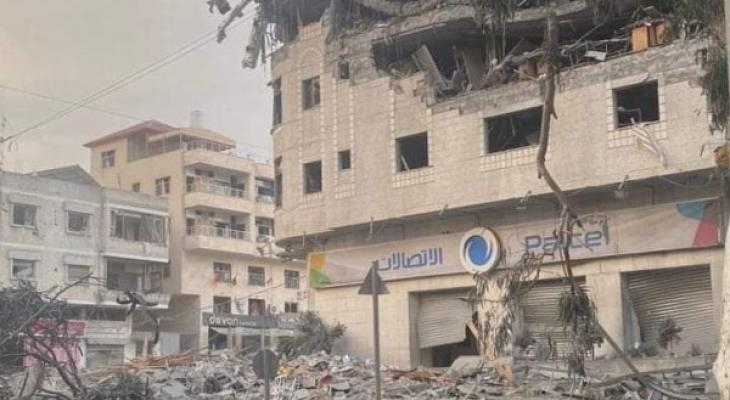 الاتصالات الفلسطينية: العدو الصهيوني دمر 74% من أصول الاتصالات بغزة