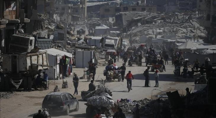 Gaza Municipality: 42% of City roads completely damaged due to zionist aggression
