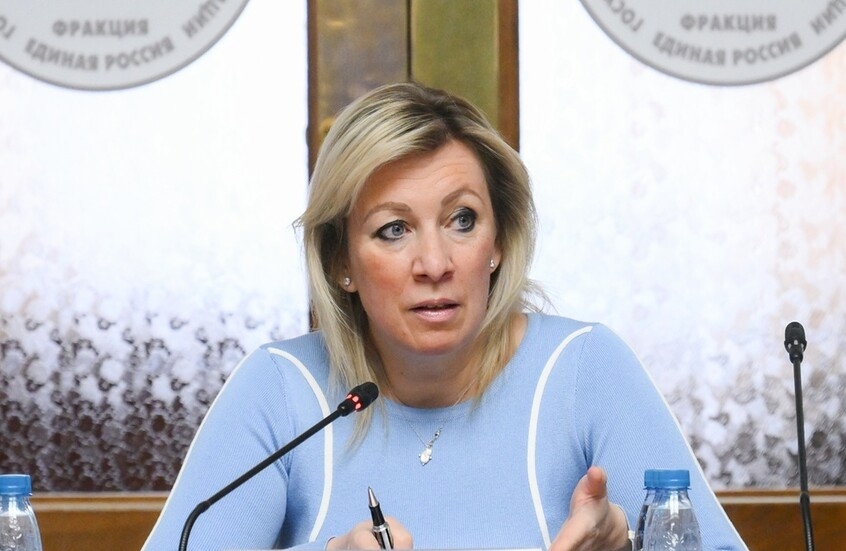 Zakharova calls on western countries to comment on Putin-Macron talks