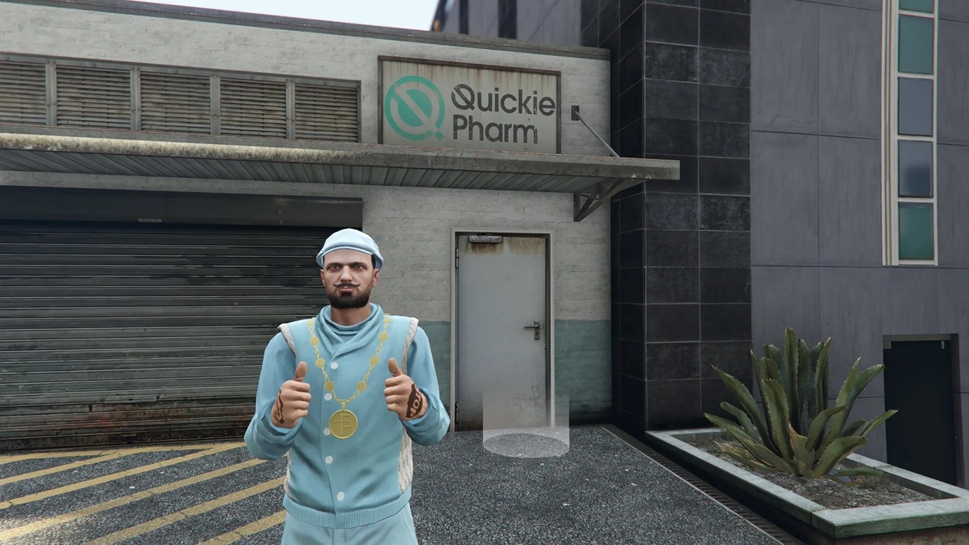 كيف تقوم بمهام التوصيل لصيدلية QuickiePharm في GTA Online Money Fronts
