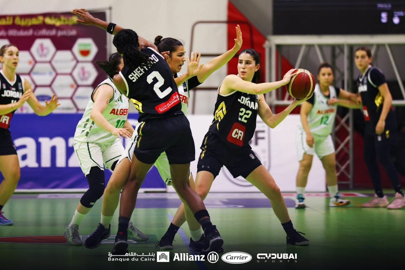 منتخب سيدات السلة يبلغ نصف نهائي البطولة العربية