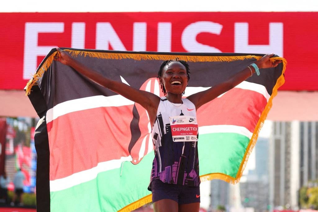 Marathon world record holder Chepngetich provisionally suspended
