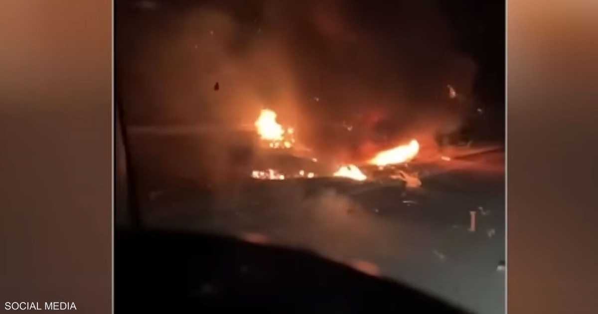 سائق شاحنة يوثق بفيديو لحظة مصرع واحتراق سيارة ديوغو جوتا