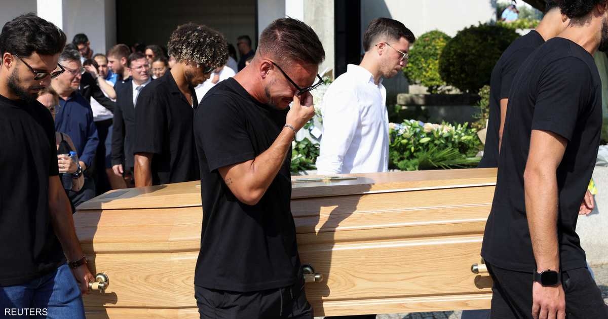 بث مباشر.. جنازة ديوغو جوتا في البرتغال