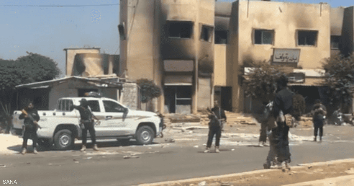 فيديو.. انتشار قوى الأمن الداخلي في السويداء