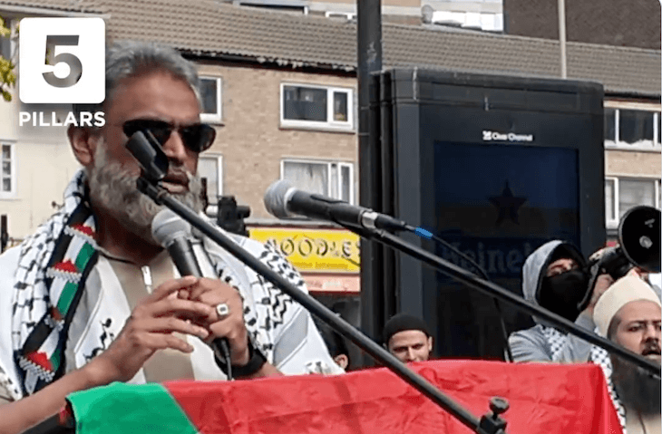 Watch: Pro-Palestine mob in Leicester chant ‘death to the IDF'
