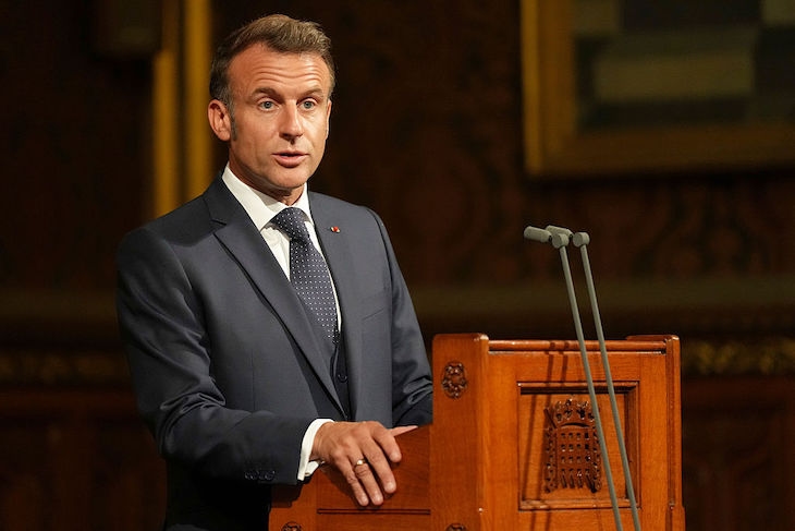Emmanuel Macron would love to be King