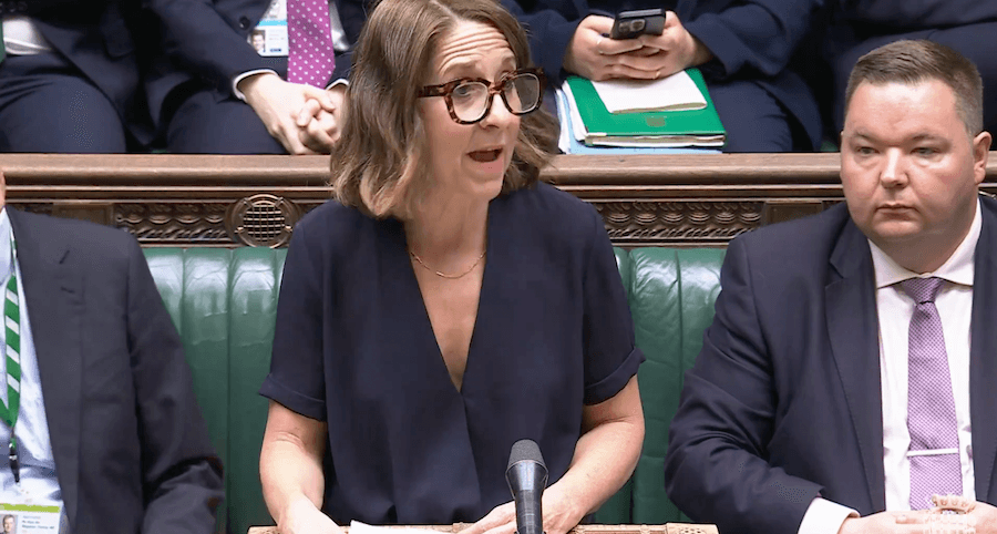 Fighting welfare rebels, Liz Kendall looked like a woman tortured