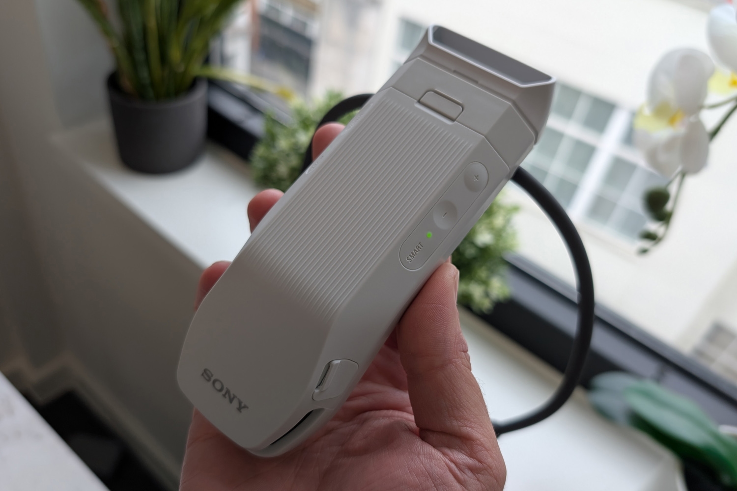 Wearing Sony's latest wacky wearable sent a chill down my spine (for all the right reasons)