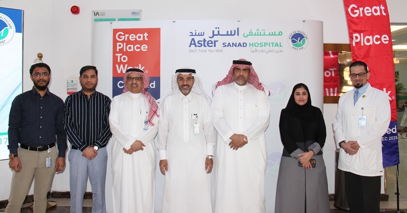Aster DM Healthcare recognised for Workplace quality