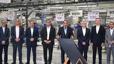 ابرز تصريحات لرئيس الوزراء من أول مصنع في مصر وأفريقيا لشركة BSH المملوكة لمجموعة "بوش" الألمانية