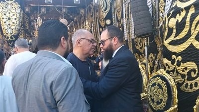 وفد من تنسيقية شباب الأحزاب والسياسيين يقدم العزاء لأسر ضحايا حادث الطريق الإقليمي بالمنوفية