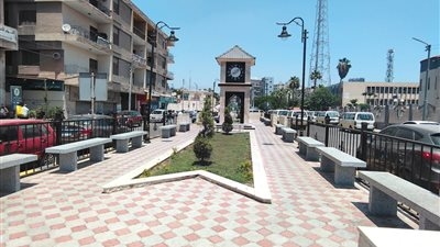 افتتاح ميدان الساعة بمحافظة كفرالشيخ بعد تطويره ضمن خطة تجميل المحافظة والارتقاء بالهوية البصرية