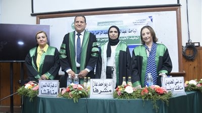 الباحث عبد الرحمن منصور يحصل علي درجة الماجستير في التوعية بالقضايا الصحية عبر مواقع التواصل الاجتماعى