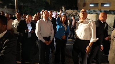 وزيرة التنمية المحلية تتابع مع محافظ القاهرة عمليات إخماد حريق سنترال رمسيس