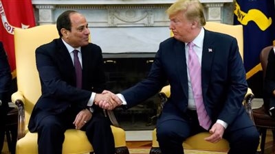 السيسي: نثق فى قدرة ترامب على حل المشاكل المعقدة وإرساء السلام فى العالم