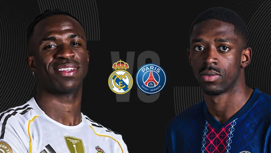 موعد مباراة ريال مدريد وباريس سان جيرمان والقنوات الناقلة