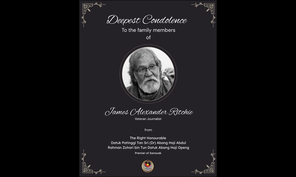 Premier extends condolences on passing of veteran journalist James Ritchie