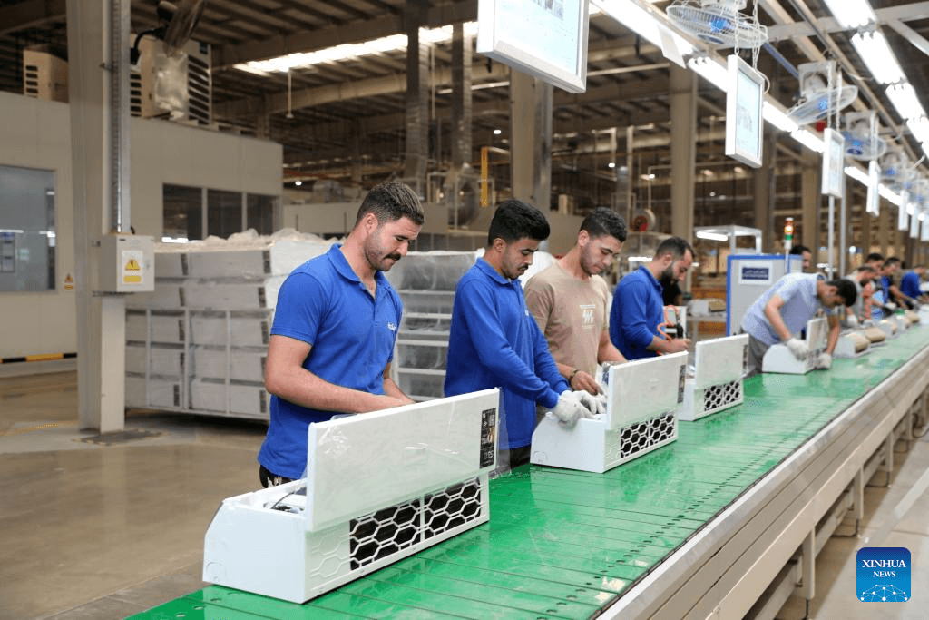 China's home appliance giant empowers local talent, fuels industrial growth in Egypt