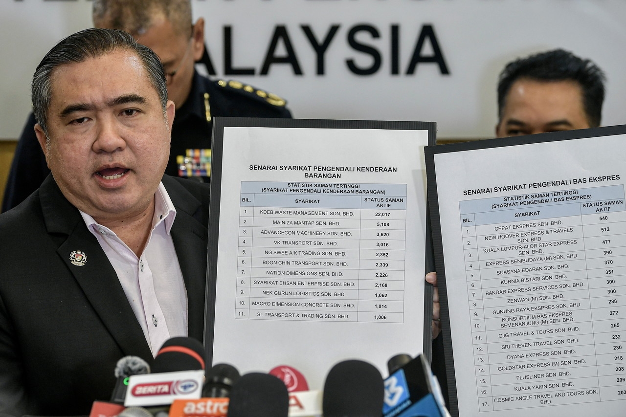 Transport Minister warns 28 companies with high outstanding summonses of tougher enforcement