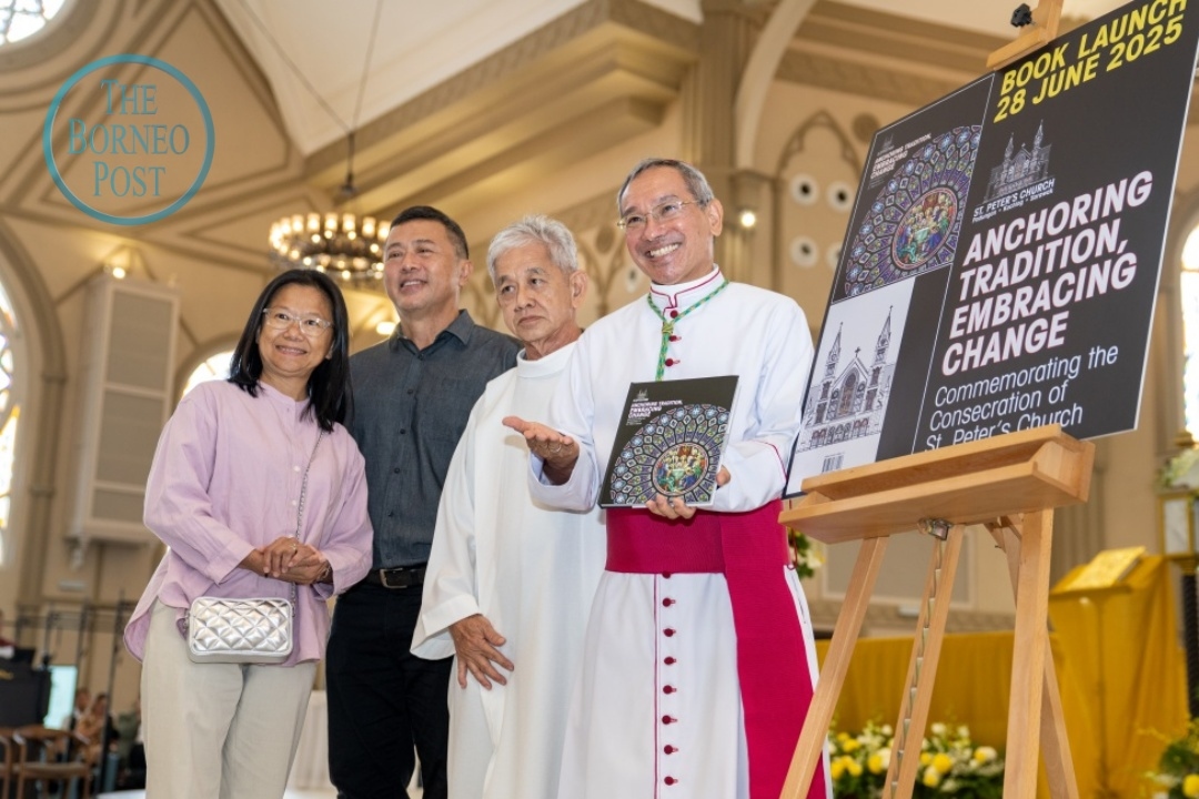 St Peter's Church Padungan launches book chronicling legacy, architecture