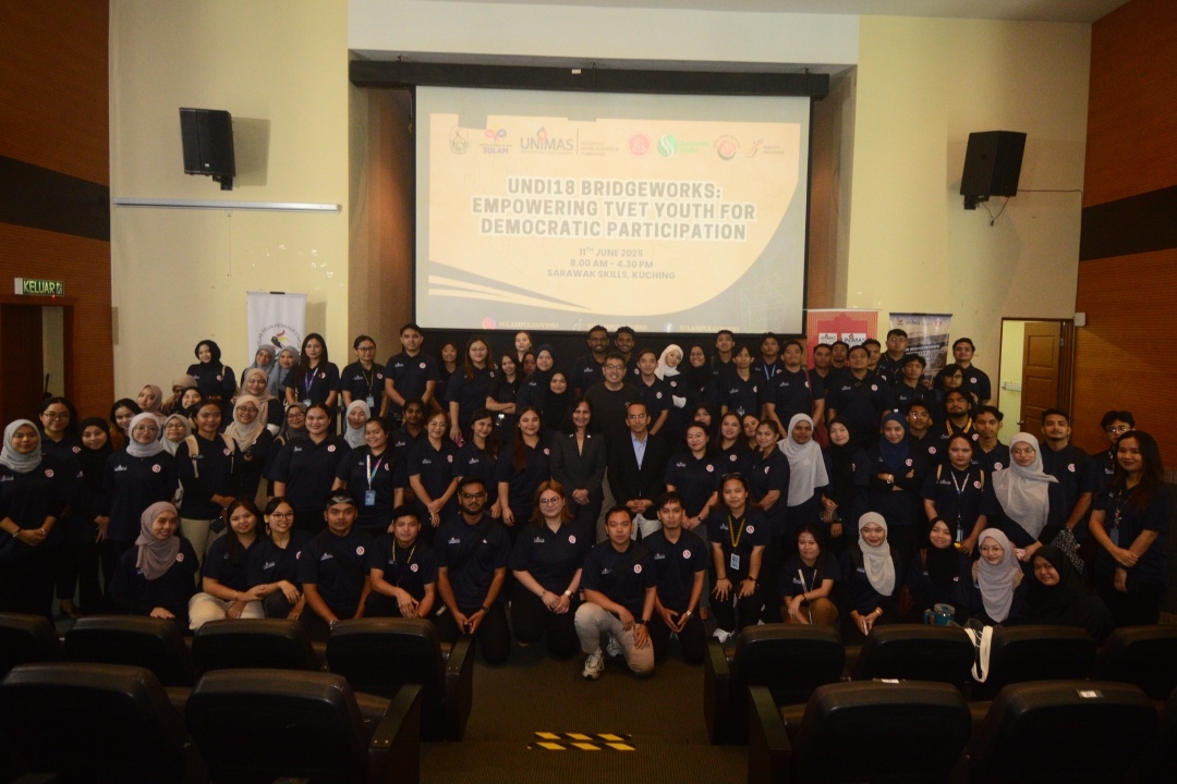 Sarawak Skills students empowered through ‘Undi18 BridgeWorks' civic workshop