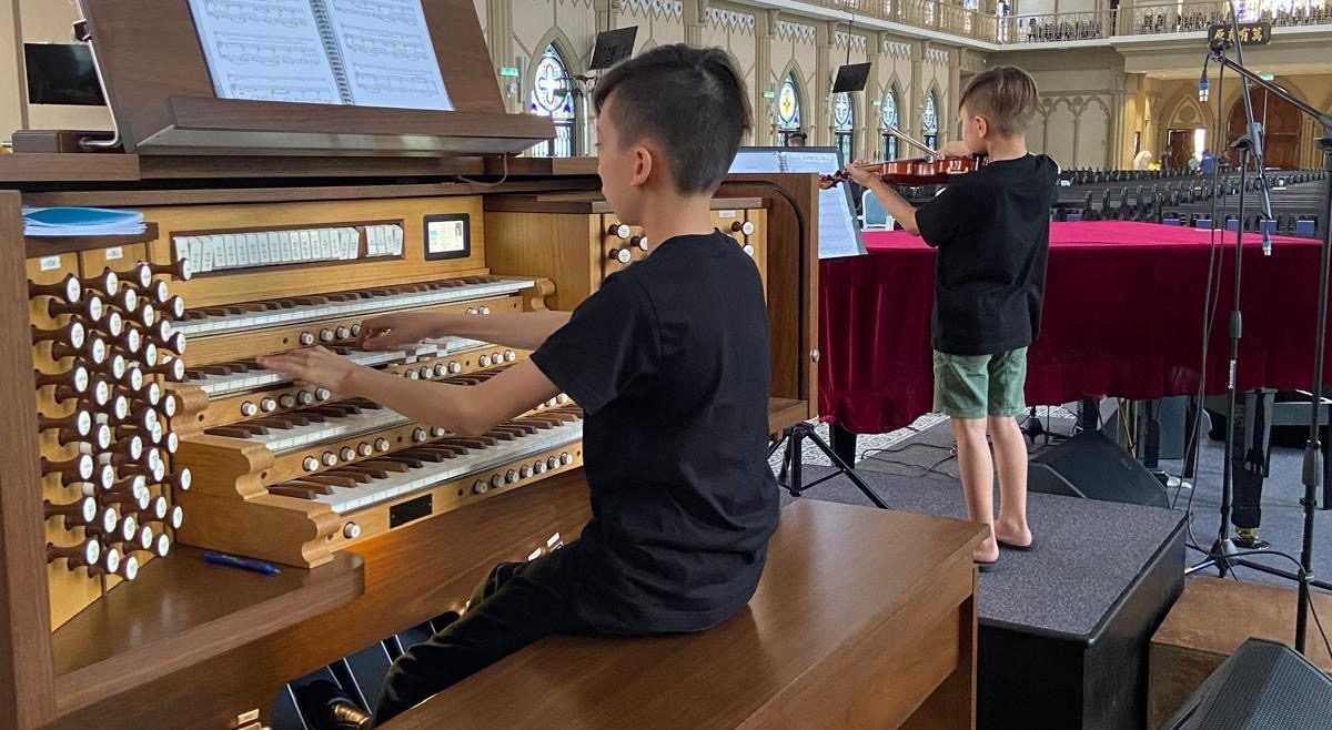 11-year-old organist to perform at St Peter's Church Padungan opening