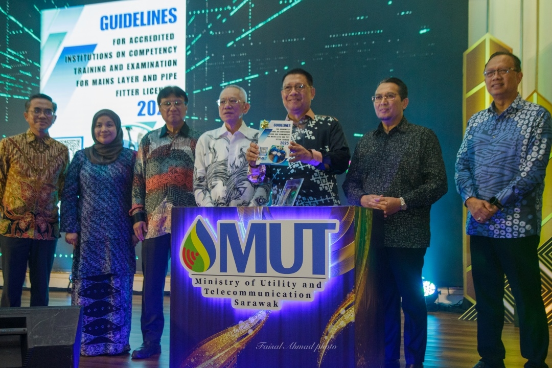 Sarawak launches guidelines for competency training, licensing in water supply sector