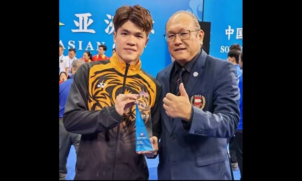 Clement strikes gold for Malaysia at Asian Taolu Cup in China