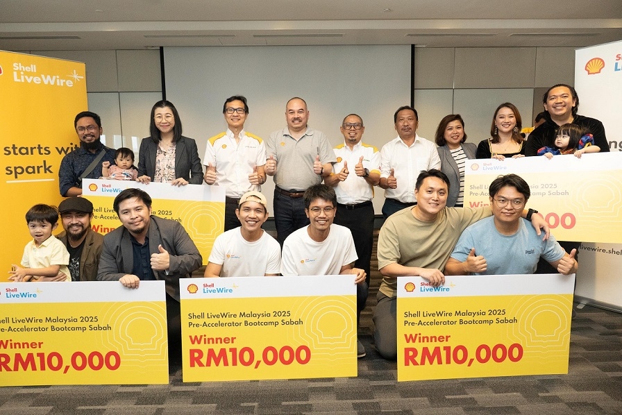 Five Sabahan enterprises recognised by Shell LiveWire