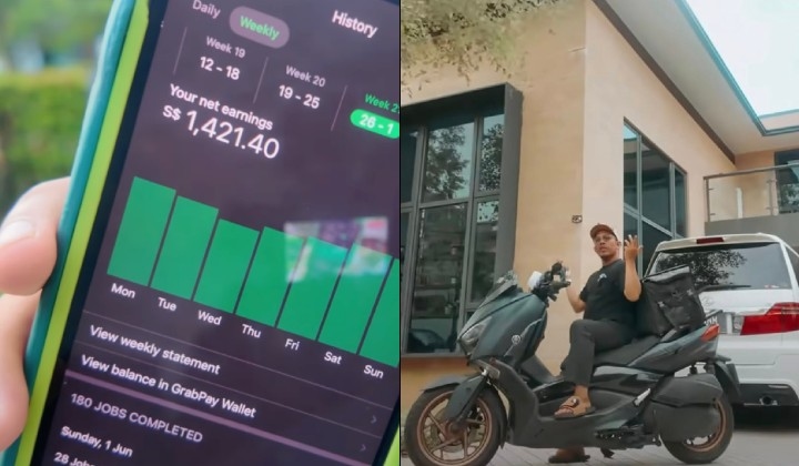 [Watch] This Grab Rider Bought A RM1.4 Million Villa By Delivering Your Lunch