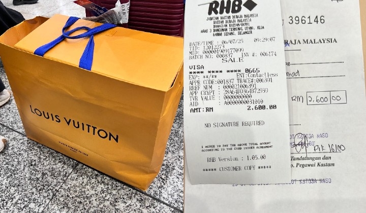 The RM2,600 Louis Vuitton Lesson: Malaysian Doctor's Paris Shopping Calculations Meet KLIA Reality