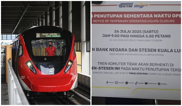 KTMB: Viral Post Leaves Malaysians Wondering About Closure Of Two KL Stations