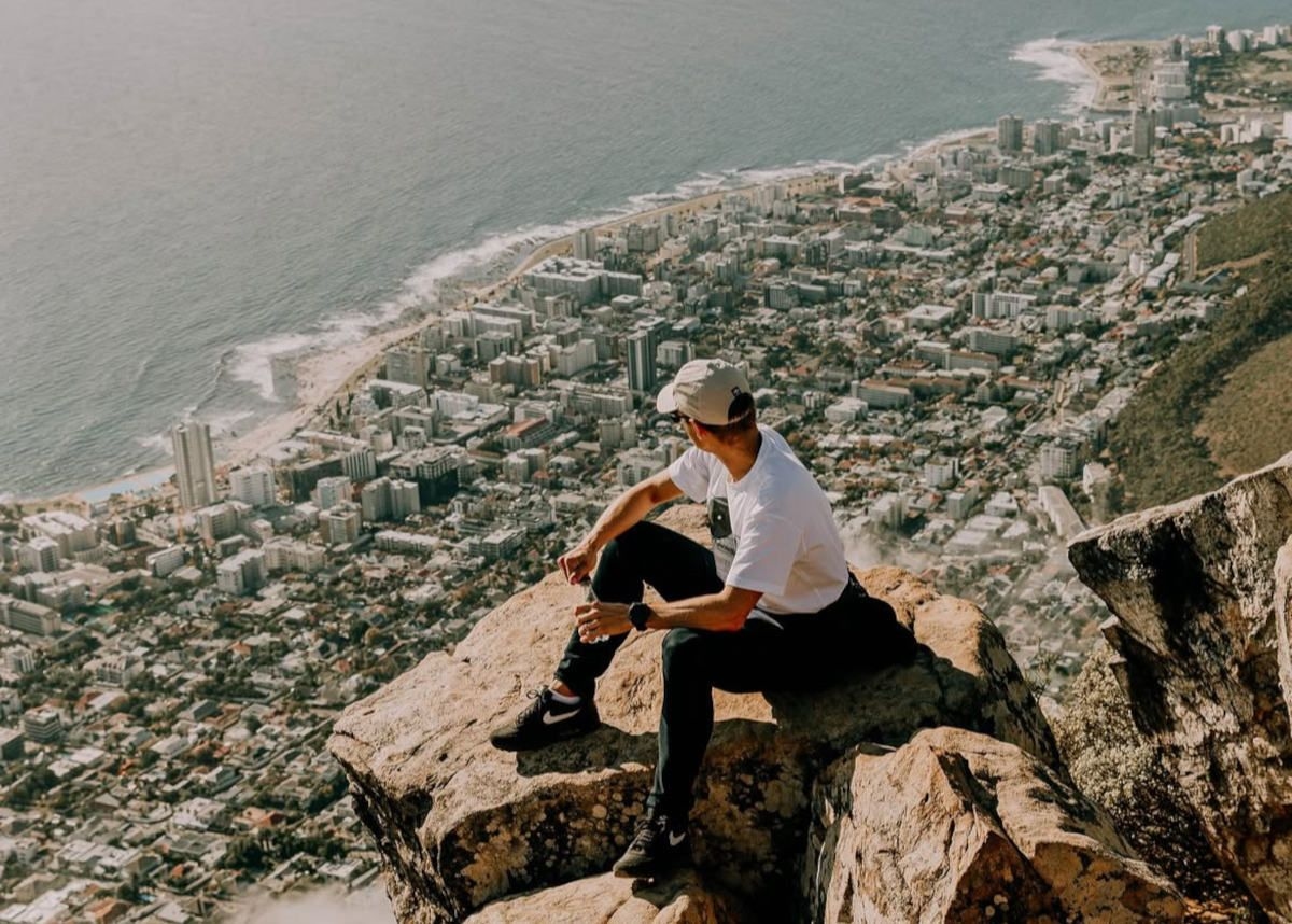 Top DJ Armin van Buuren climbs Lion's Head