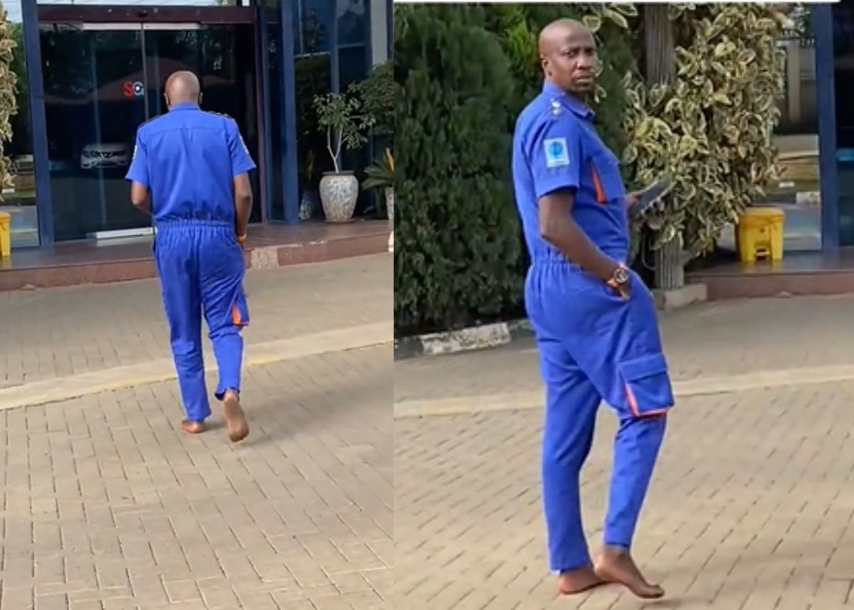 Man walks barefoot for five years, sparks TikTok buzz