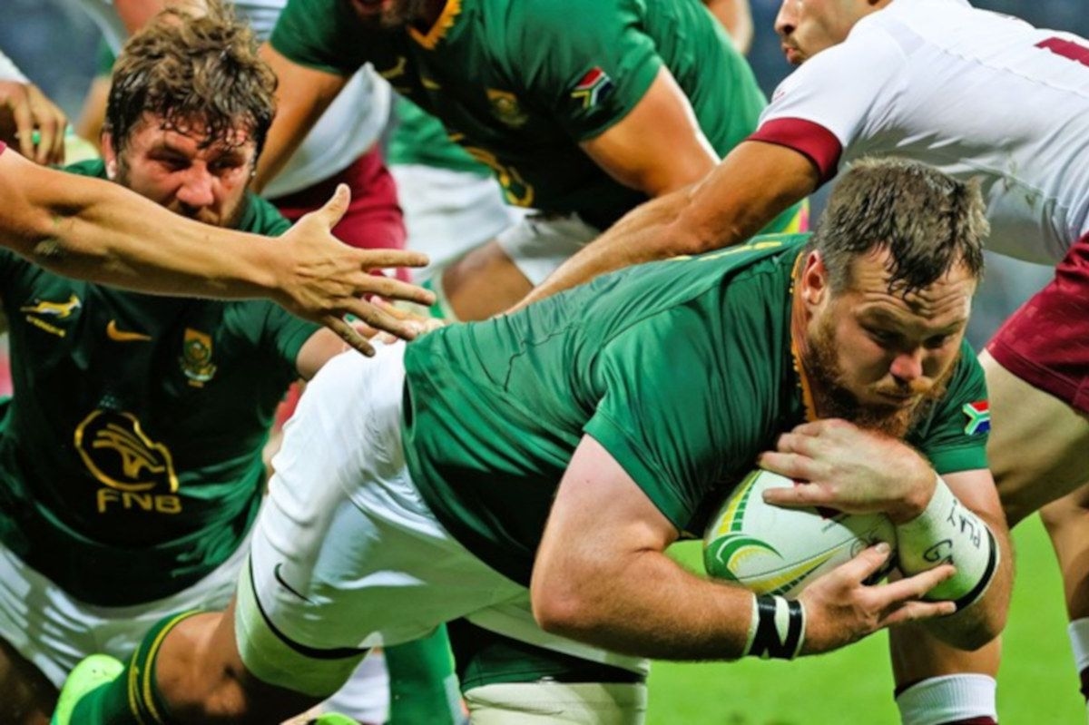 The Springboks' Test record against Georgia