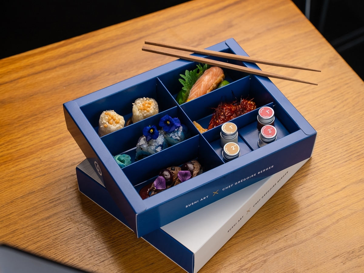 You can now enjoy Sushi Art's limited-edition omakase menu at home