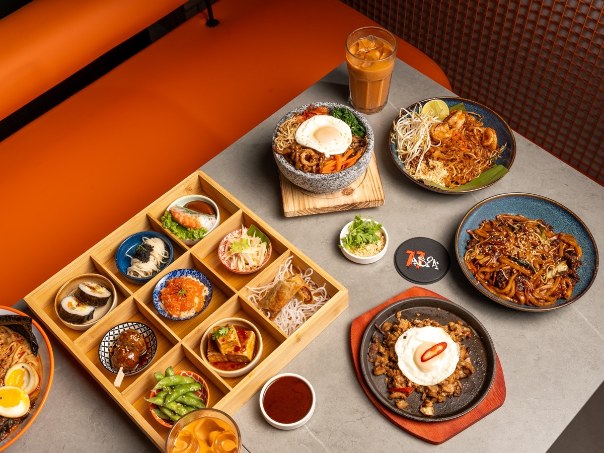 Satisfy all your Asian food cravings under one roof at JBR's newest dining spot 77 Asia