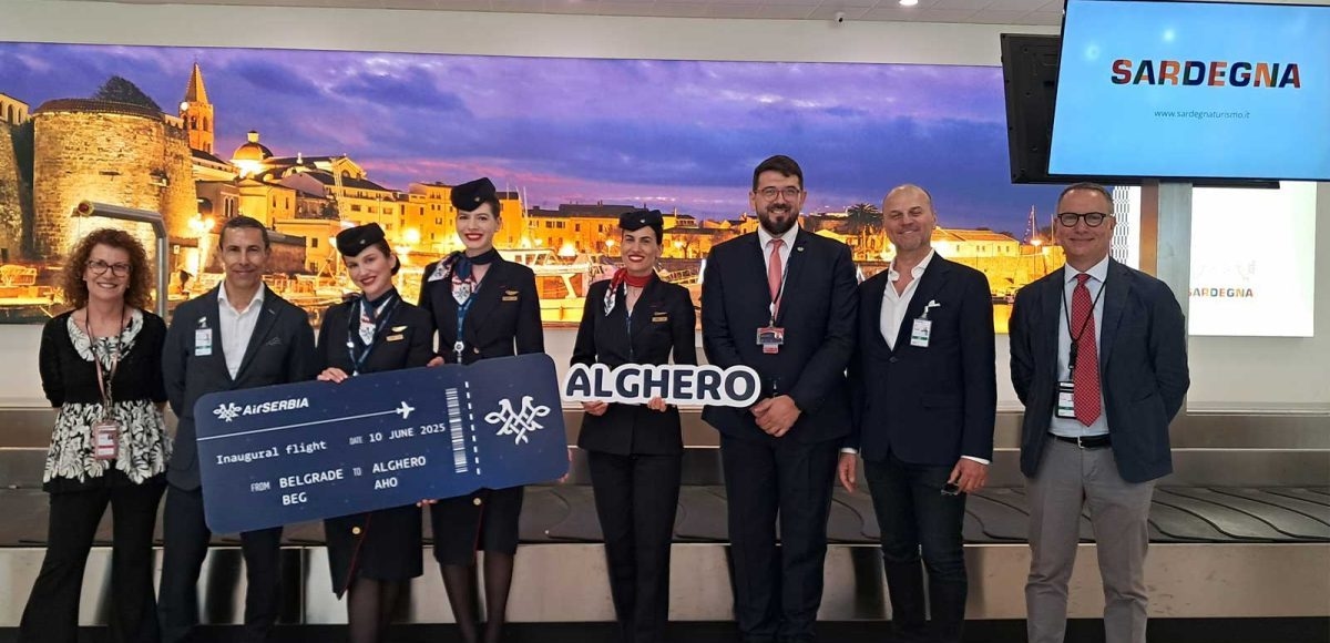 Air Serbia commences direct service to Sardinia
