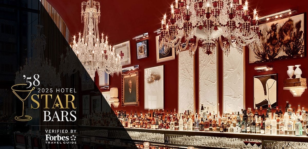 Forbes Travel Guide unveils 2025 Hotel Star Bars list