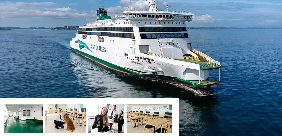 Irish Ferries launches lounges for pets and owners
