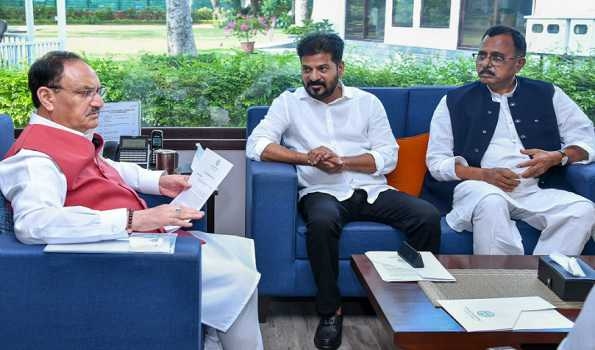 CM Reddy urges timely Urea supply to Telangana, seeks hike in domestic quota