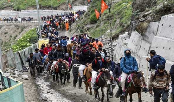 Amarnath Yatra: Fresh batch of over 6000 pilgrims leaves from Jammu base camp