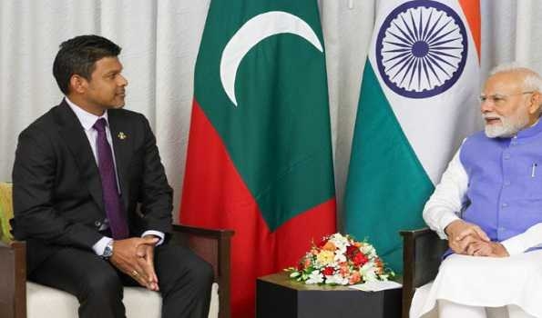 Maldives Vice President calls on Prime Minister Modi, both emphasize strong cordial ties