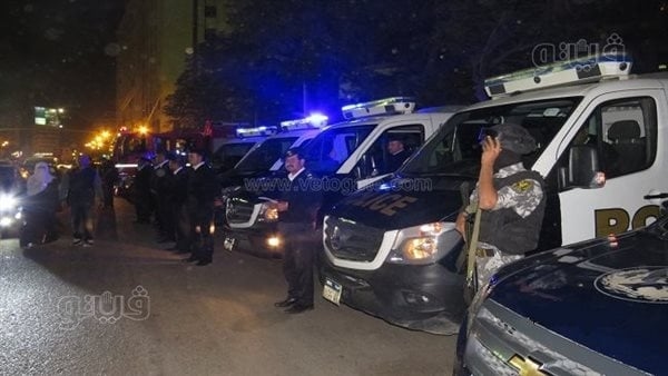 حملة أمنية فى دمياط تلاحق تجار الكيف وحائزى الأسلحة النارية