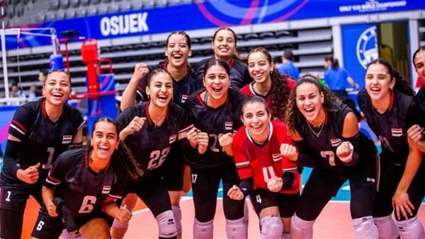 مونديال الطائرة، ترتيب منتخب الناشئات في مجموعته قبل مواجهة كرواتيا