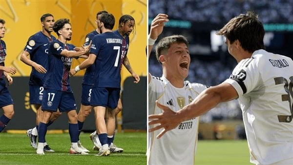 موعد مباراة ريال مدريد ضد باريس سان جيرمان في كأس العالم للأندية