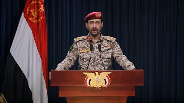 المتحدث العسكري للحوثيين: مستعدون للتصدي لأي محاولة لفك الحصار البحري عن الكيان الصهيوني