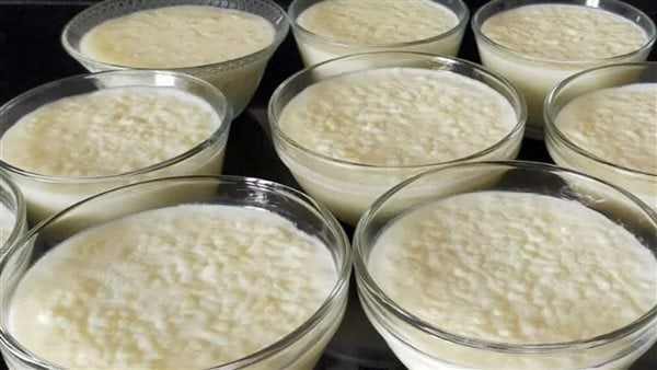 طريقة عمل الرز بلبن، تحلية موفرة وسريعة التحضير