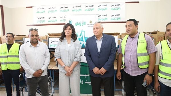 يستفيد منها 14 ألف مواطن، التحالف الوطني يطلق قافلة "إيد واحدة" بالخارجة